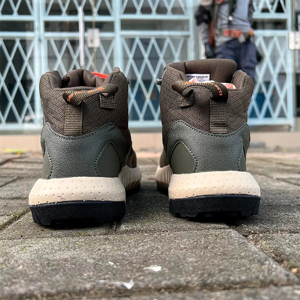 Bota Micro G Caña Media Verde Beige