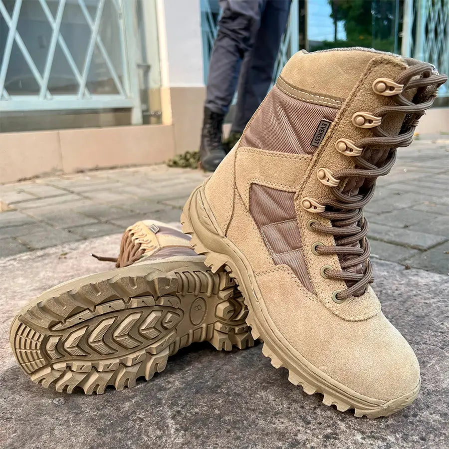 Bota Tenis Cremallera Caña Alta Arena