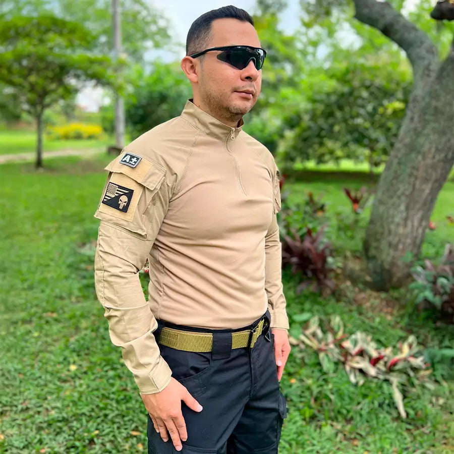 Buzo Tactico Combat Beige