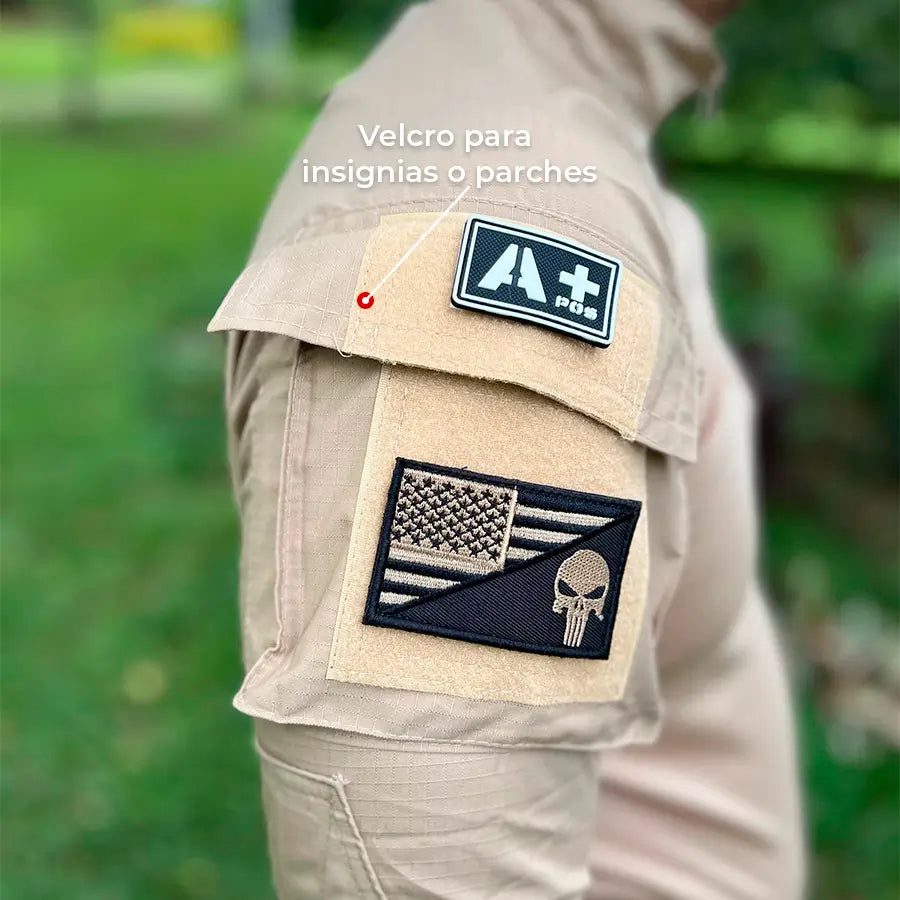 Buzo Tactico Combat Beige