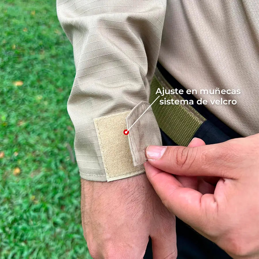 Buzo Tactico Combat Beige