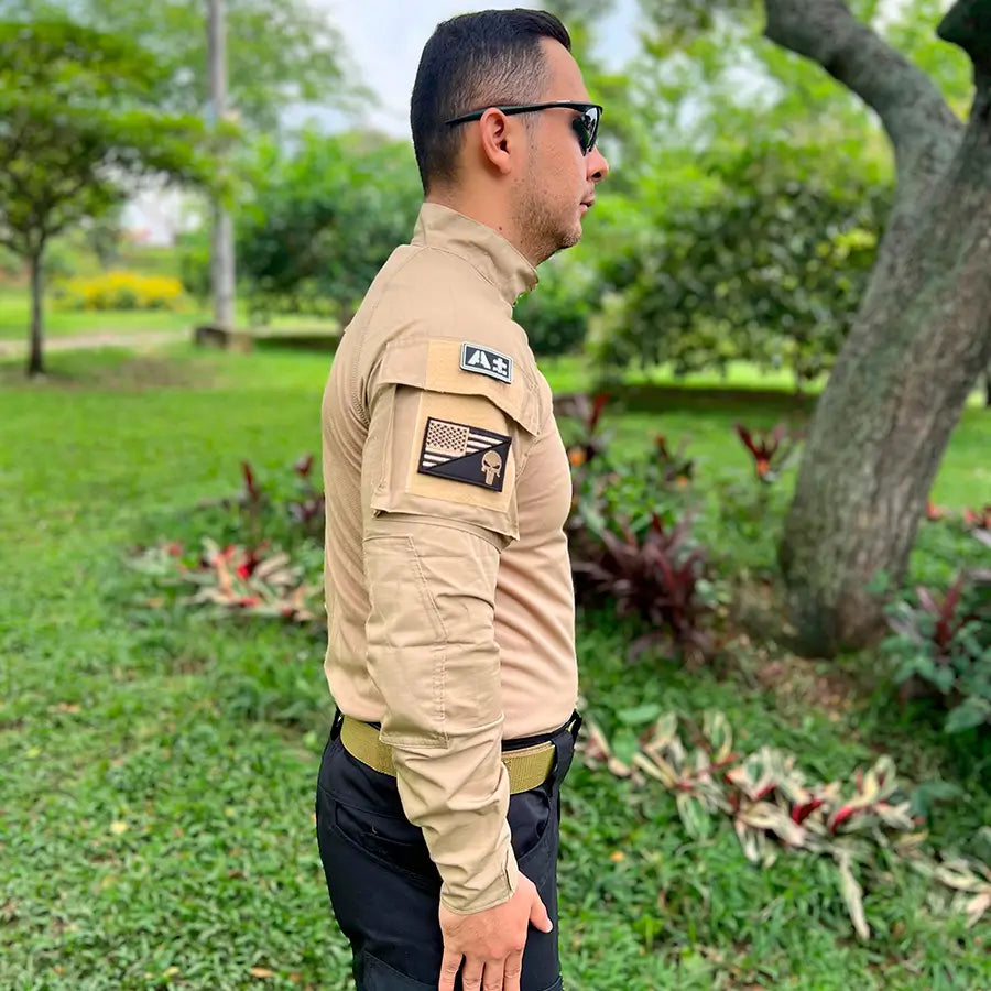 Buzo Tactico Combat Beige