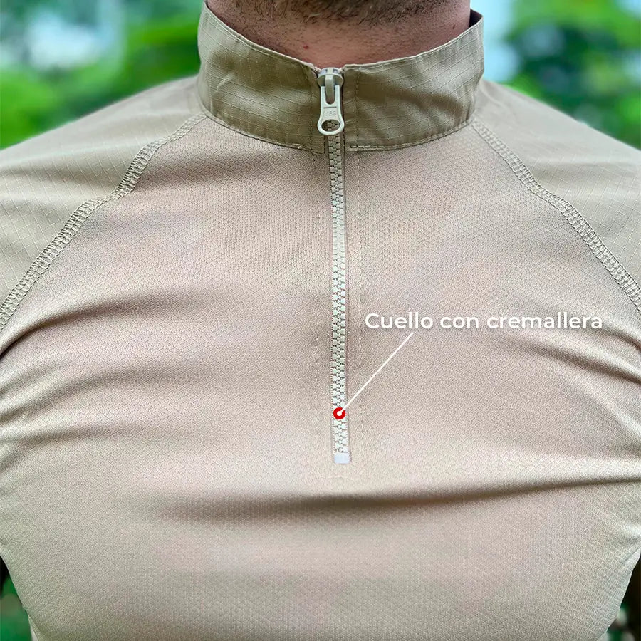 Buzo Tactico Combat Beige