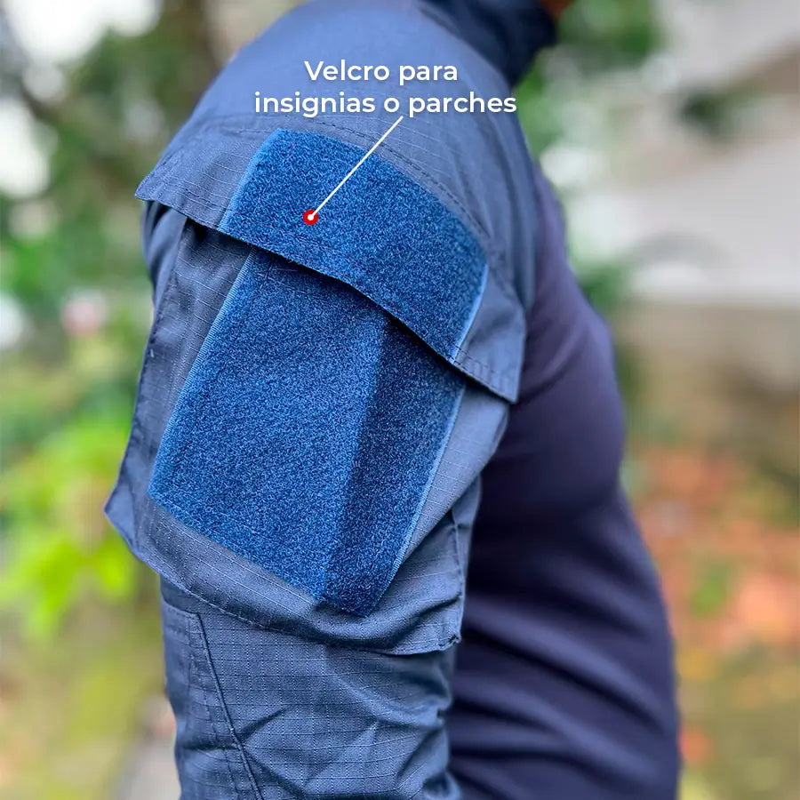 Buzo Tactico Combat Azul