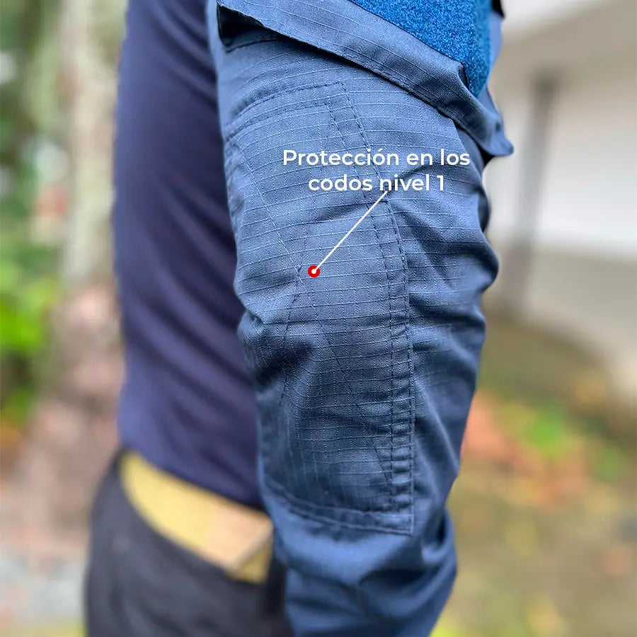 Buzo Tactico Combat Azul