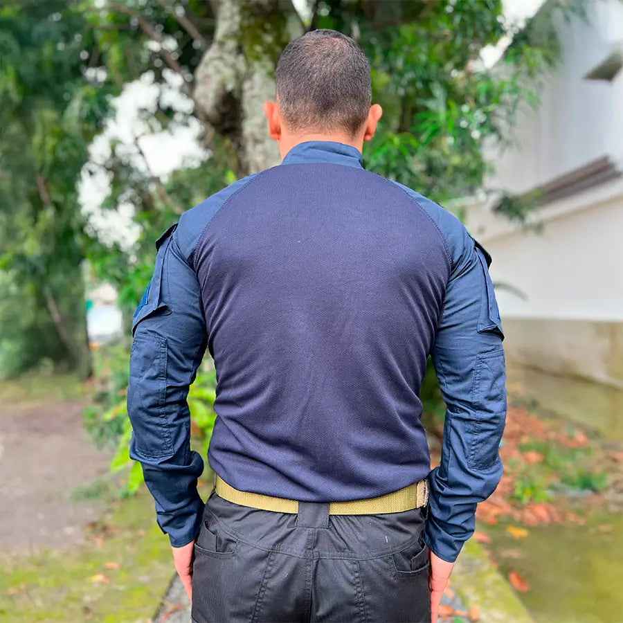 Buzo Tactico Combat Azul