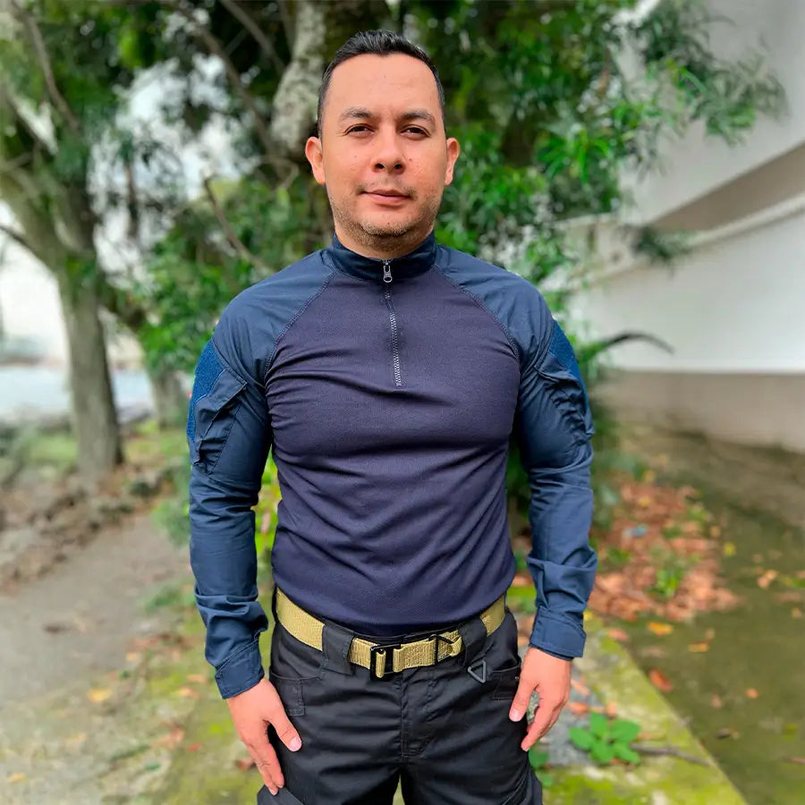 Buzo Tactico Combat Azul