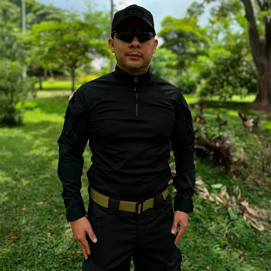 Buzo Tactico Combat Negro
