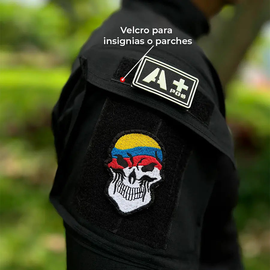 Buzo Tactico Combat Negro