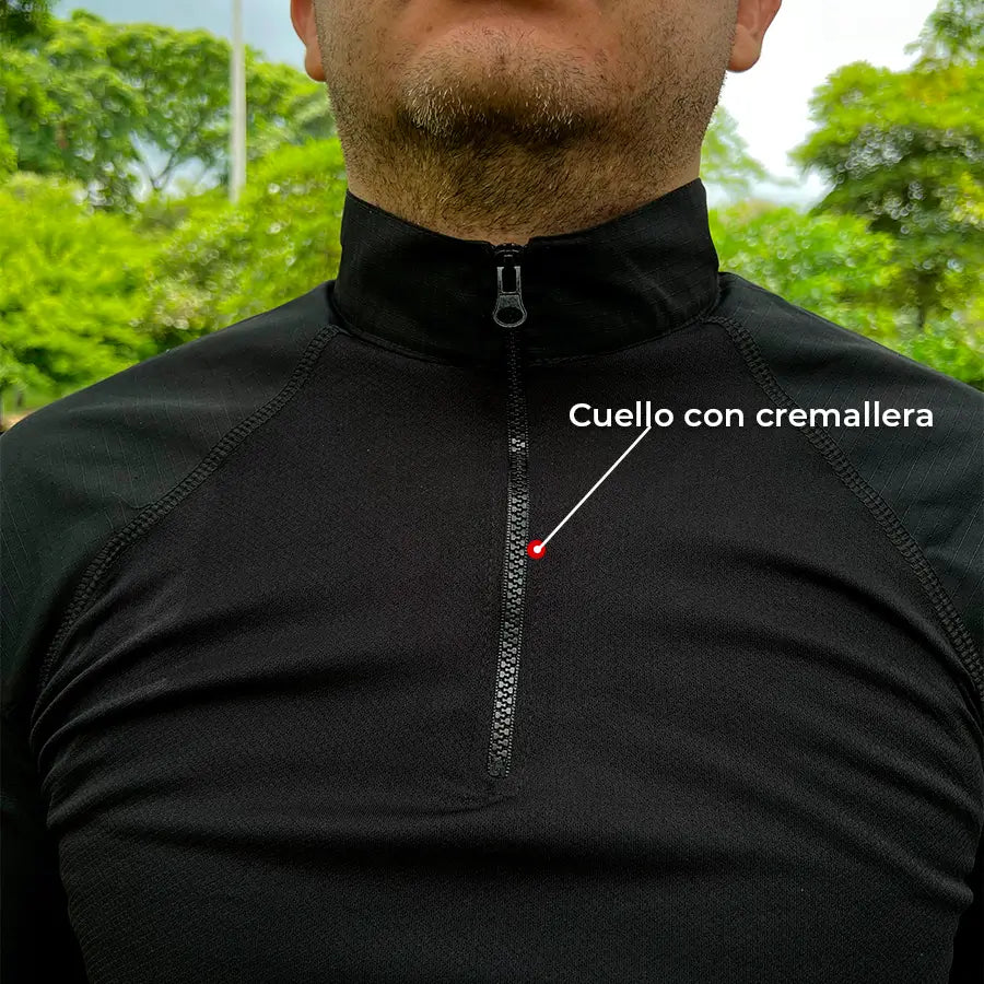 Buzo Tactico Combat Negro