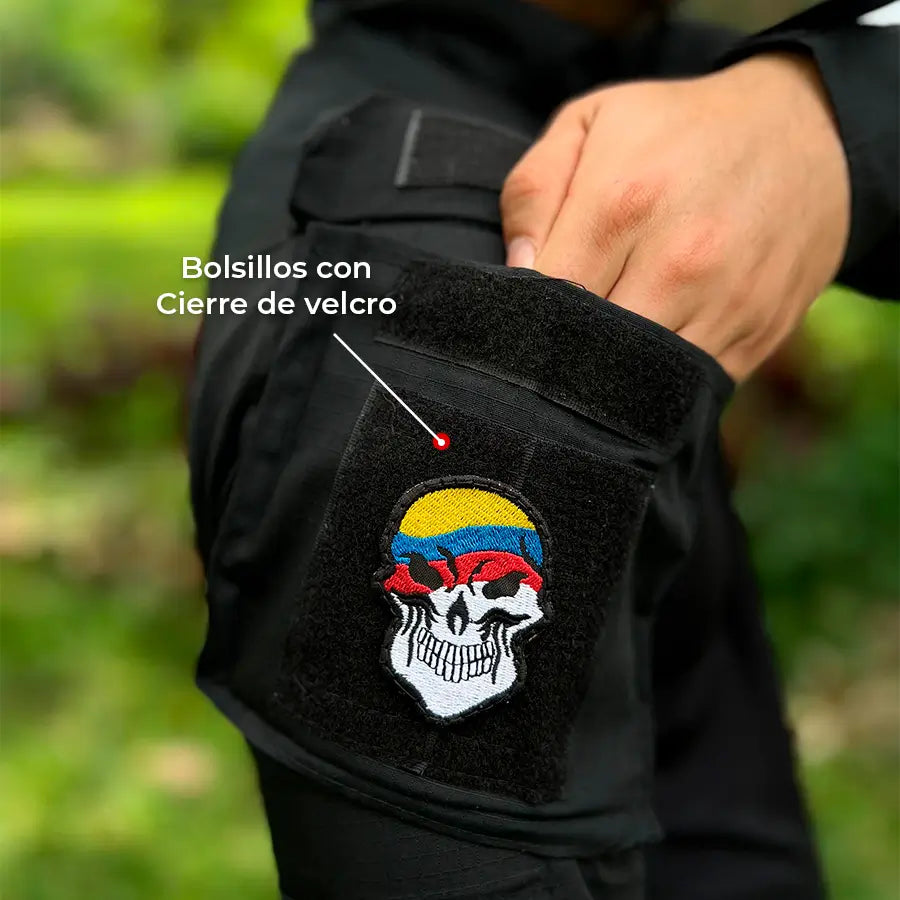Buzo Tactico Combat Negro