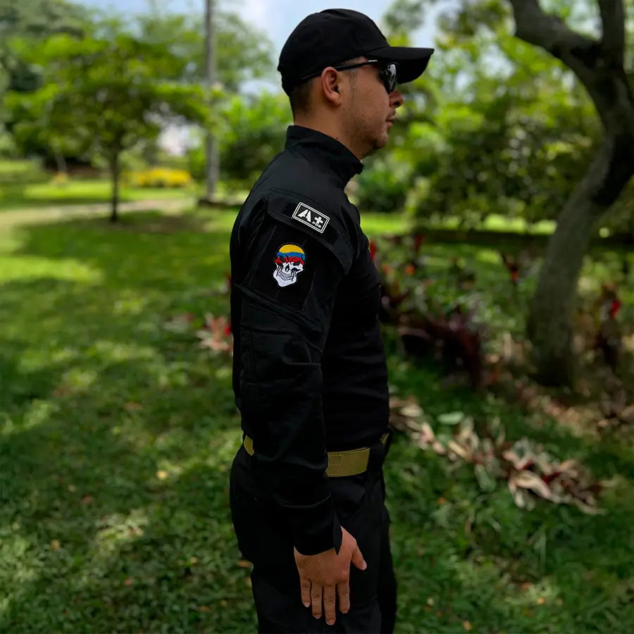 Buzo Tactico Combat Negro