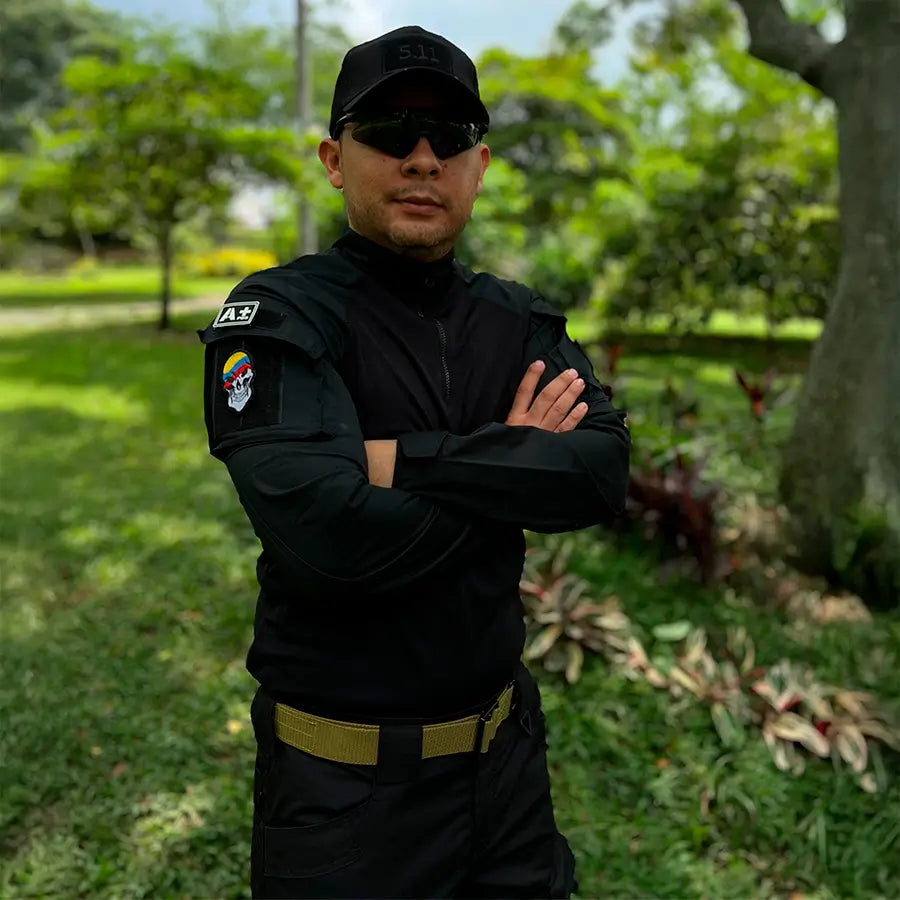 Buzo Tactico Combat Negro