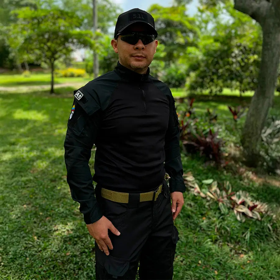 Buzo Tactico Combat Negro