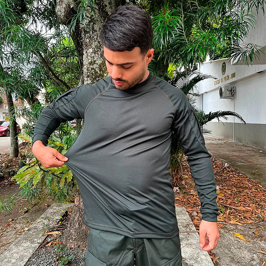 Buzo Tactico Licrado Verde