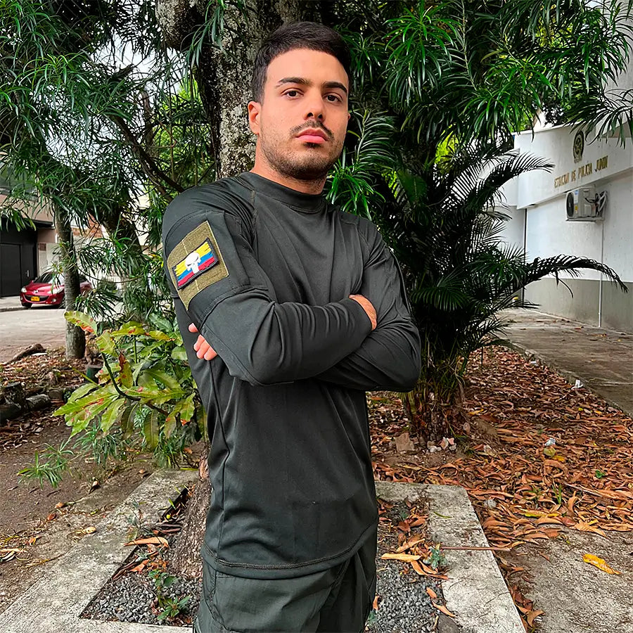 Buzo Tactico Licrado Verde