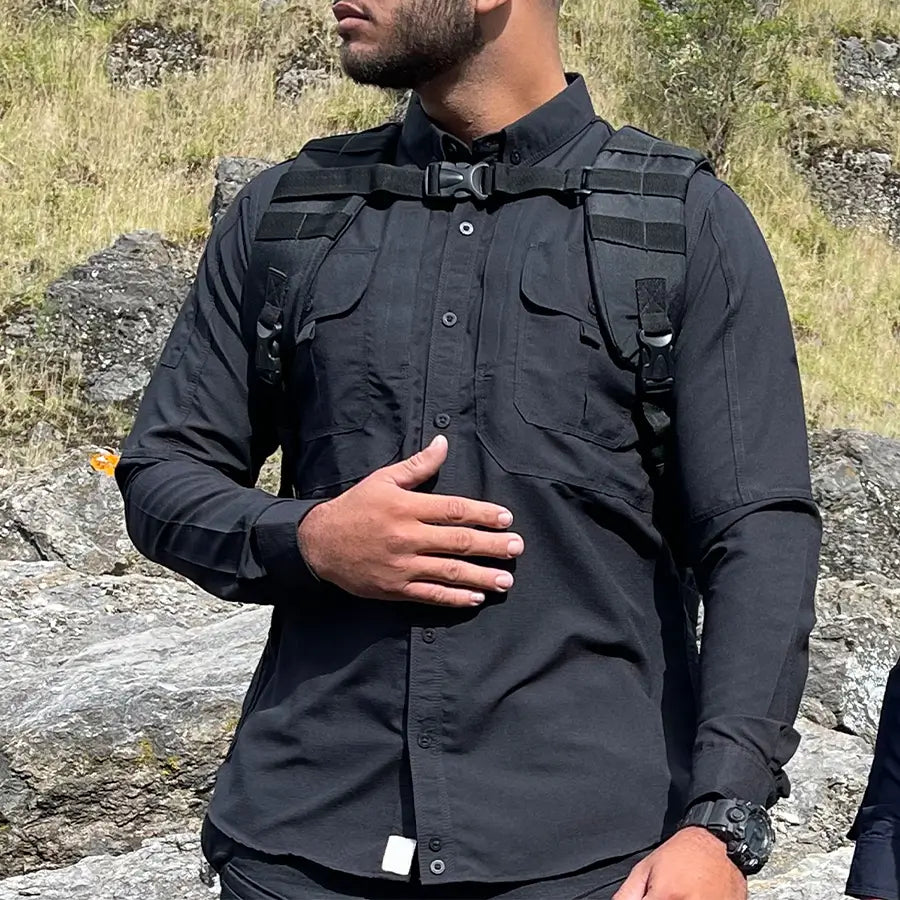 Camisa Tactica Presidencial Premium Warriors Colombia