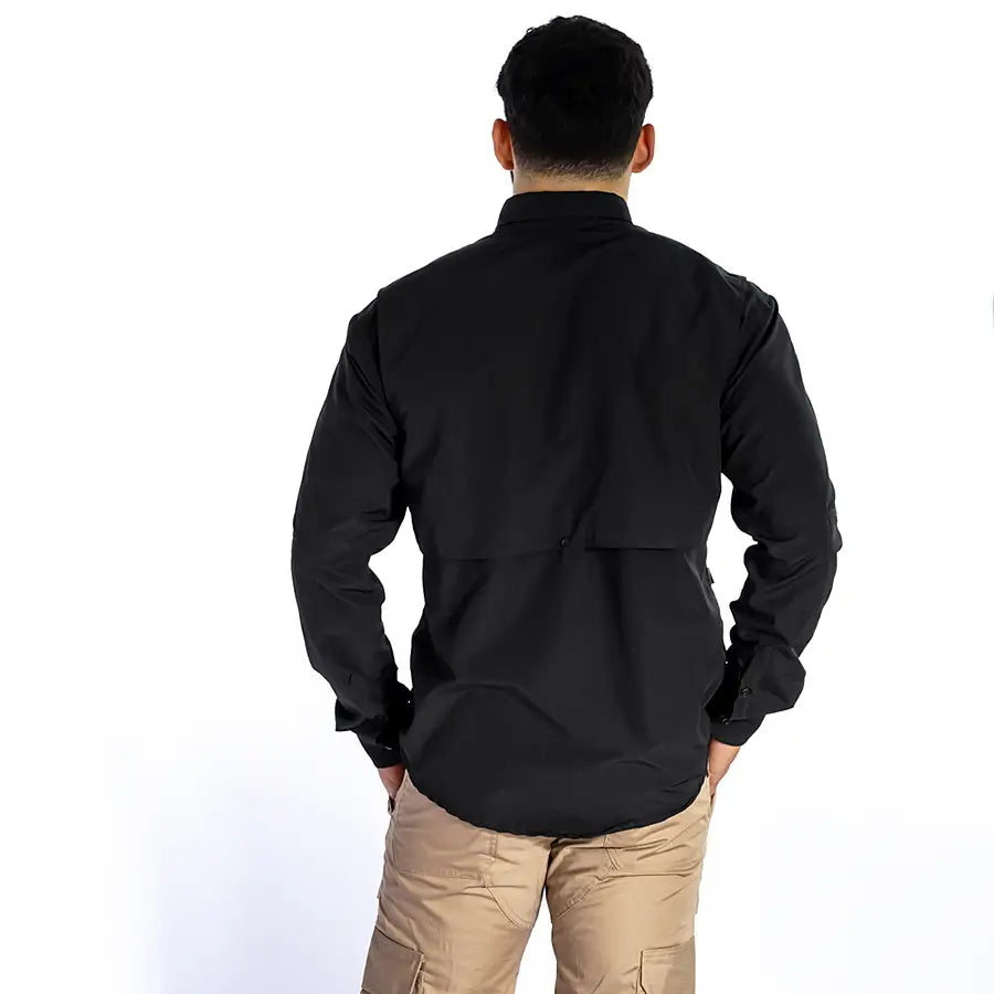 Camisa Presidencial Negra