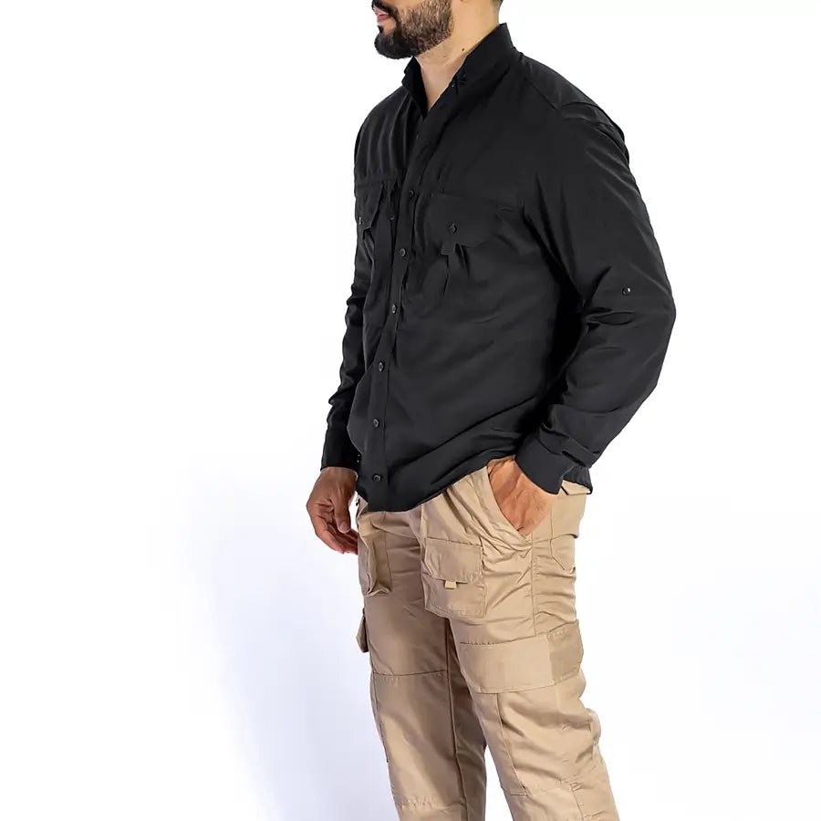 Camisa Presidencial Negra