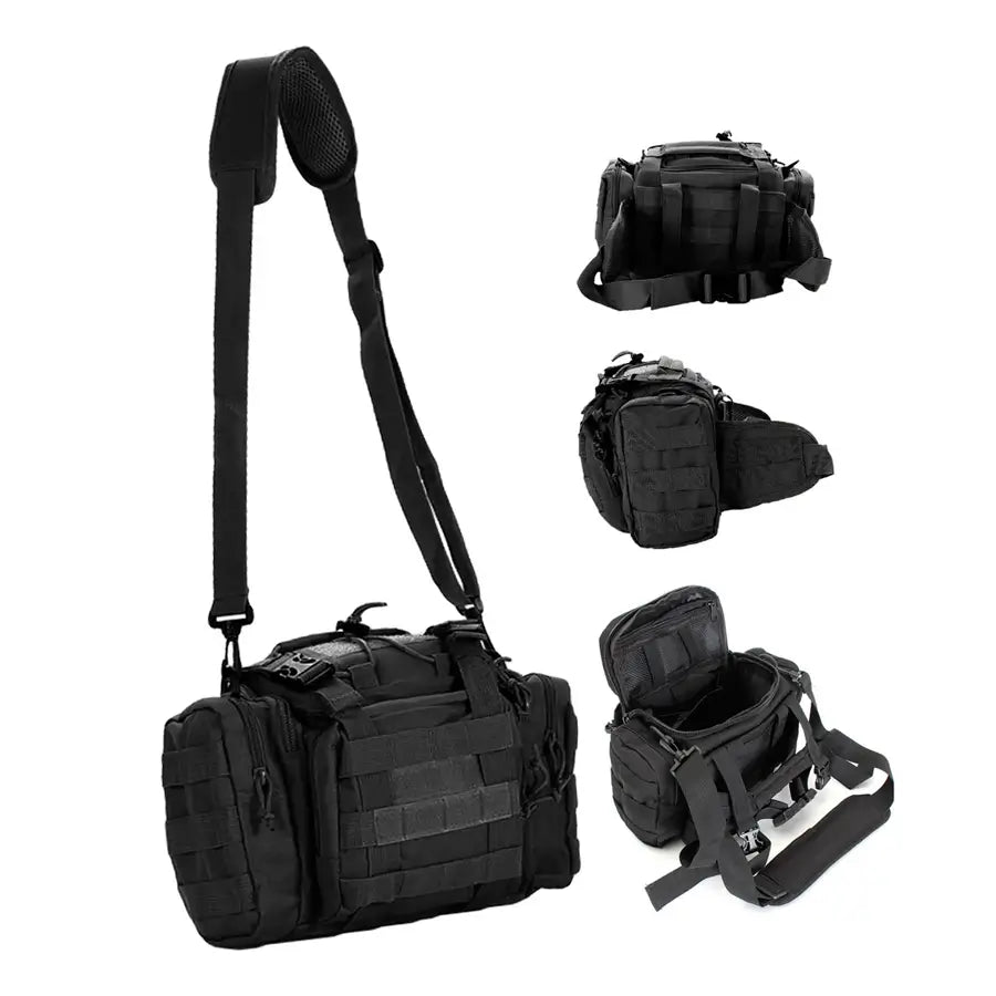 Canguro De Asalto Molle 13L Negro