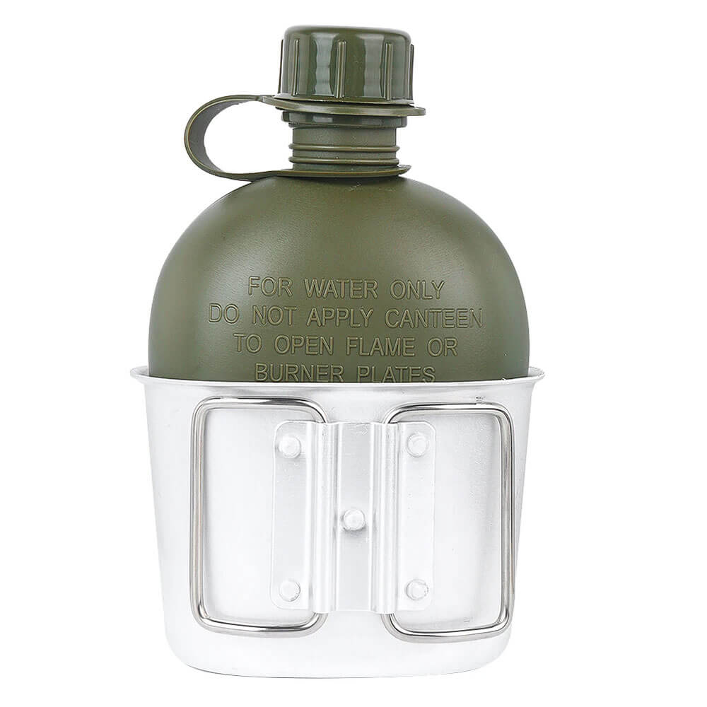 Cantimplora 3 Piezas Acu Gris