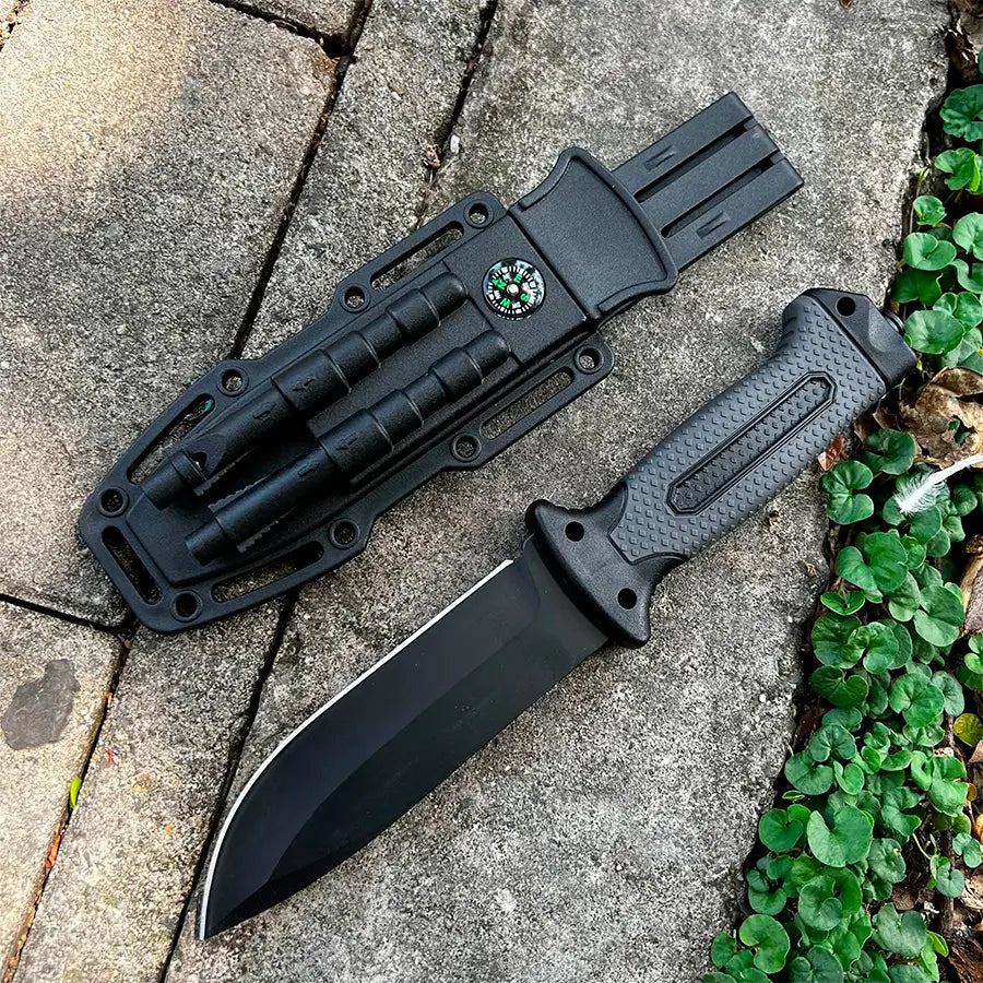 Cuchillo Brujula 4018B Gris