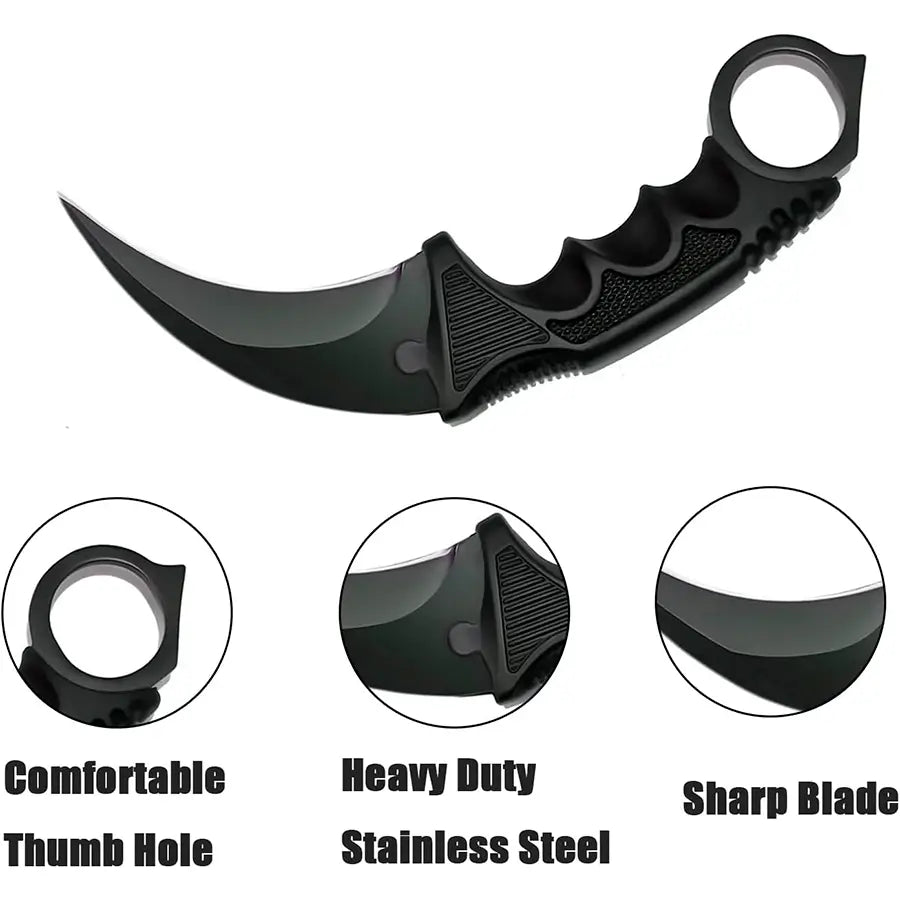 Cuchillo Karambit Filo Combate