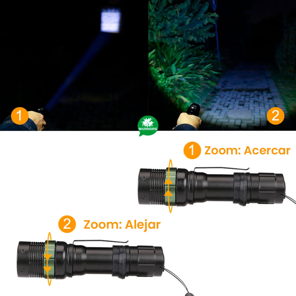 Linterna Tactica Oficial ET-PN-268