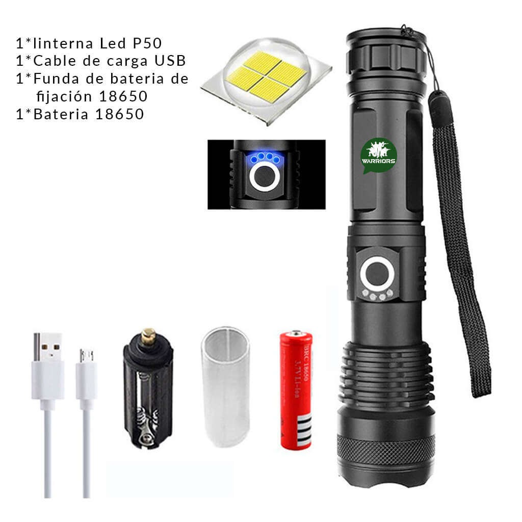 Linterna Tactica P50