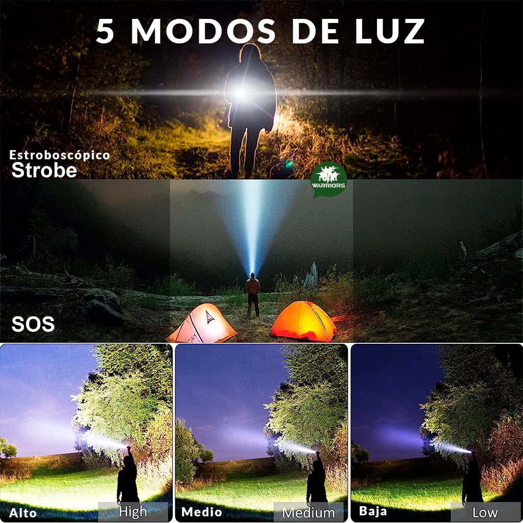 Linterna Tactica P50