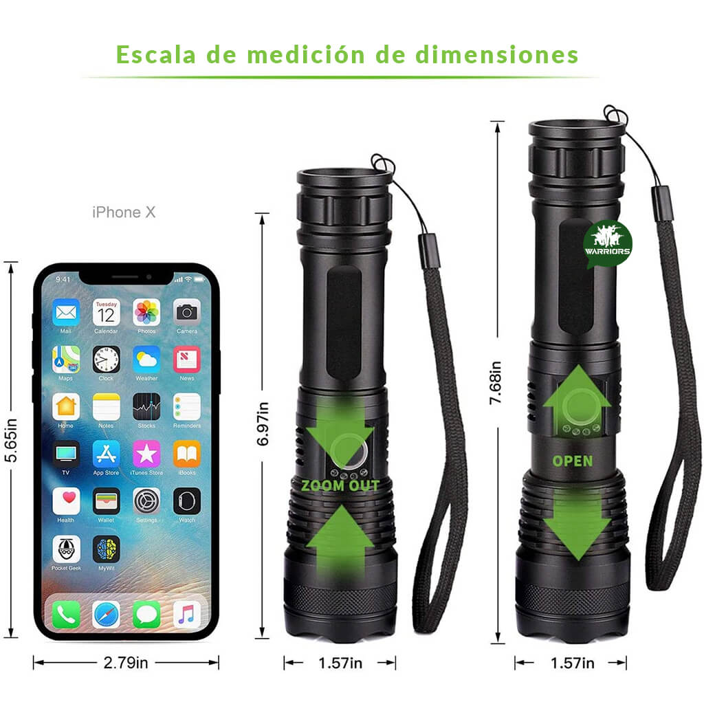 Linterna Tactica P50