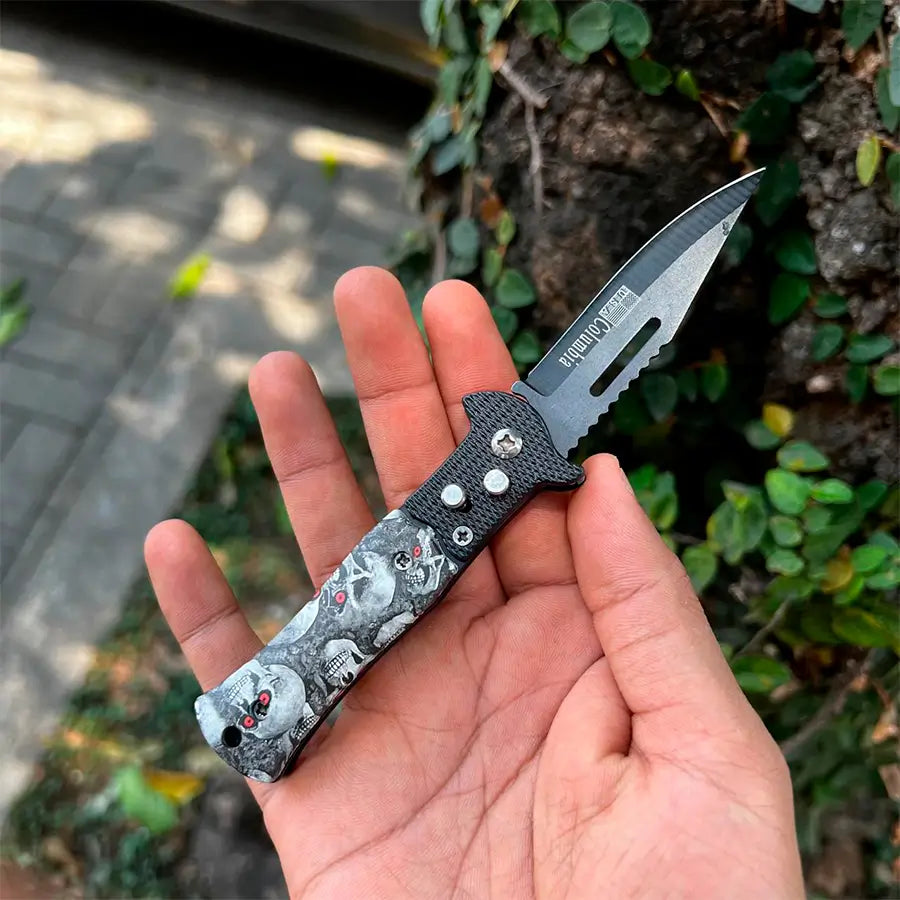 Navaja Automatica Calaveras 58028