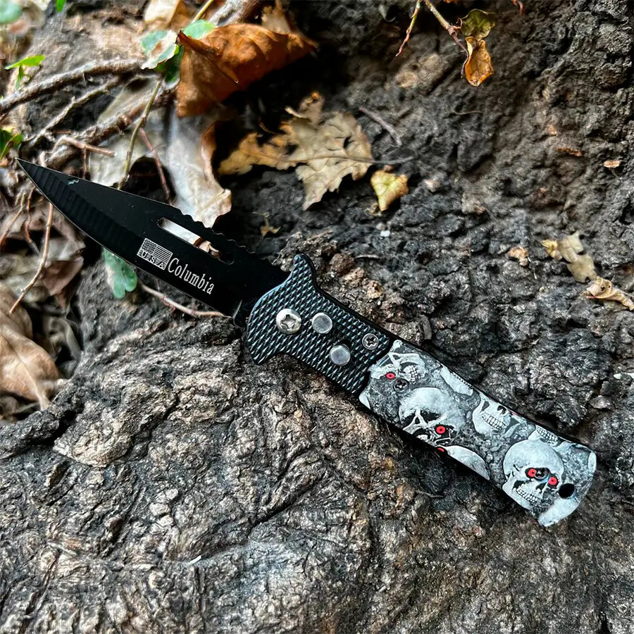 Navaja Automatica Calaveras 58028