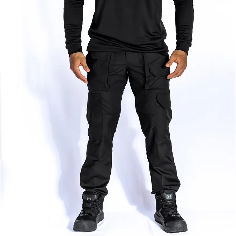 Pantalón Táctico Cargo bolsillos Negro – Warriors Colombia