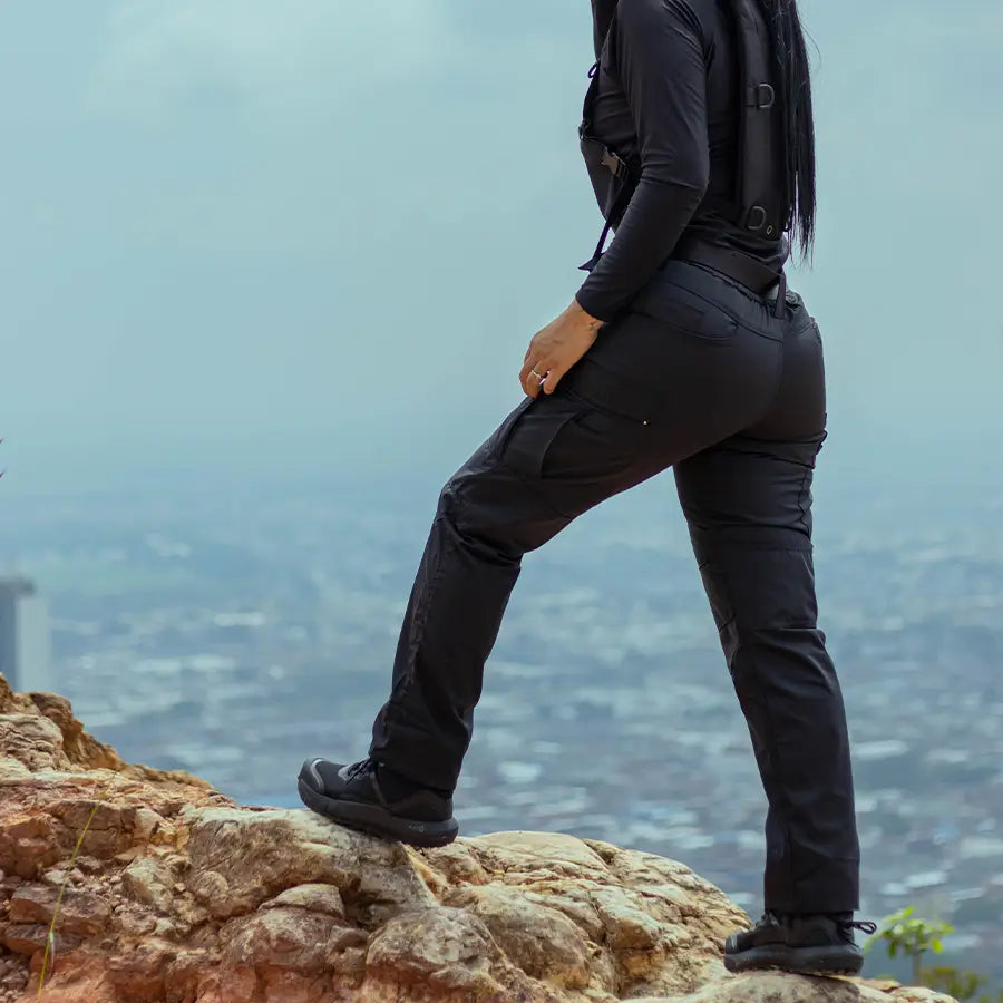 Pantalon Tactico Cargo 10 Bolsillos Negro