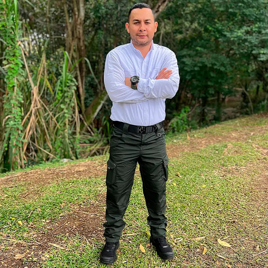 Pantalon Tactico Cargo 10 Bolsillos Verde