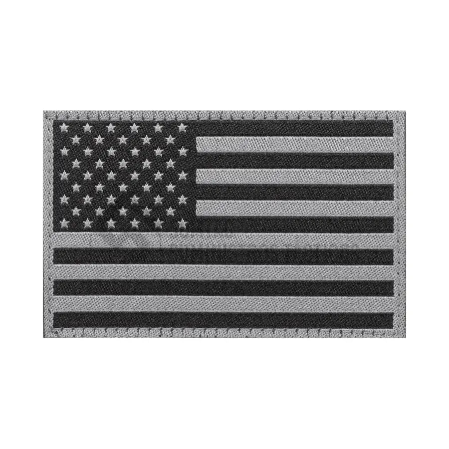 Parche USA Gris