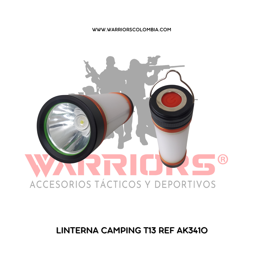 LINTERNA CAMPING T13 REF AK3410 – Warriors Colombia