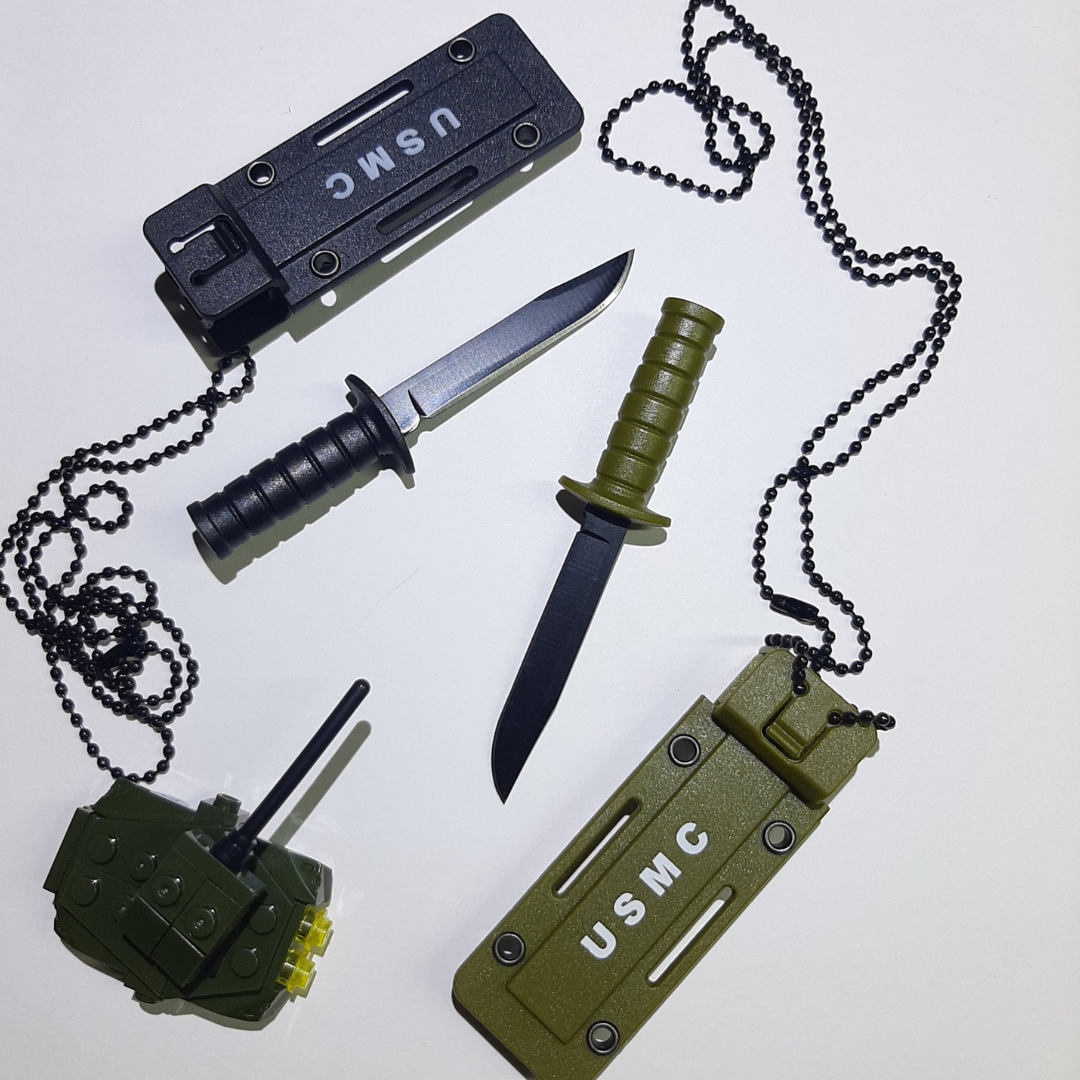 Collar cuchillo USMC