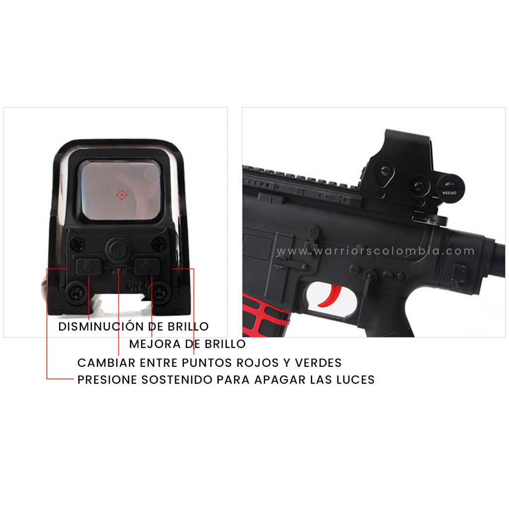 Mira 553 Hólografica