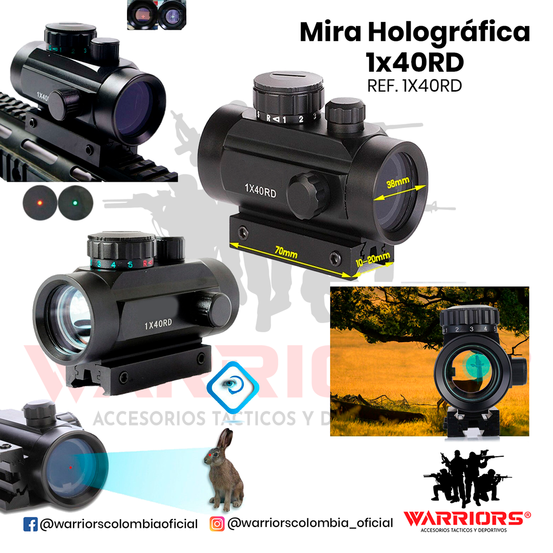 Mira Holografica 1x40 Red Dot