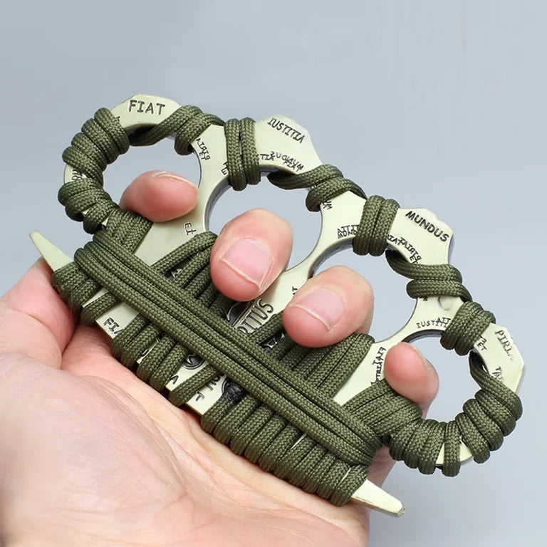 Manopla Estandar Cruz Con Eslinga Verde 25 mm