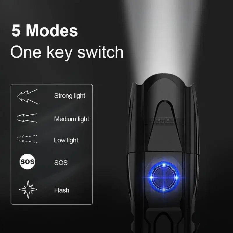 Linterna Tactica XML 12 299900Lumens