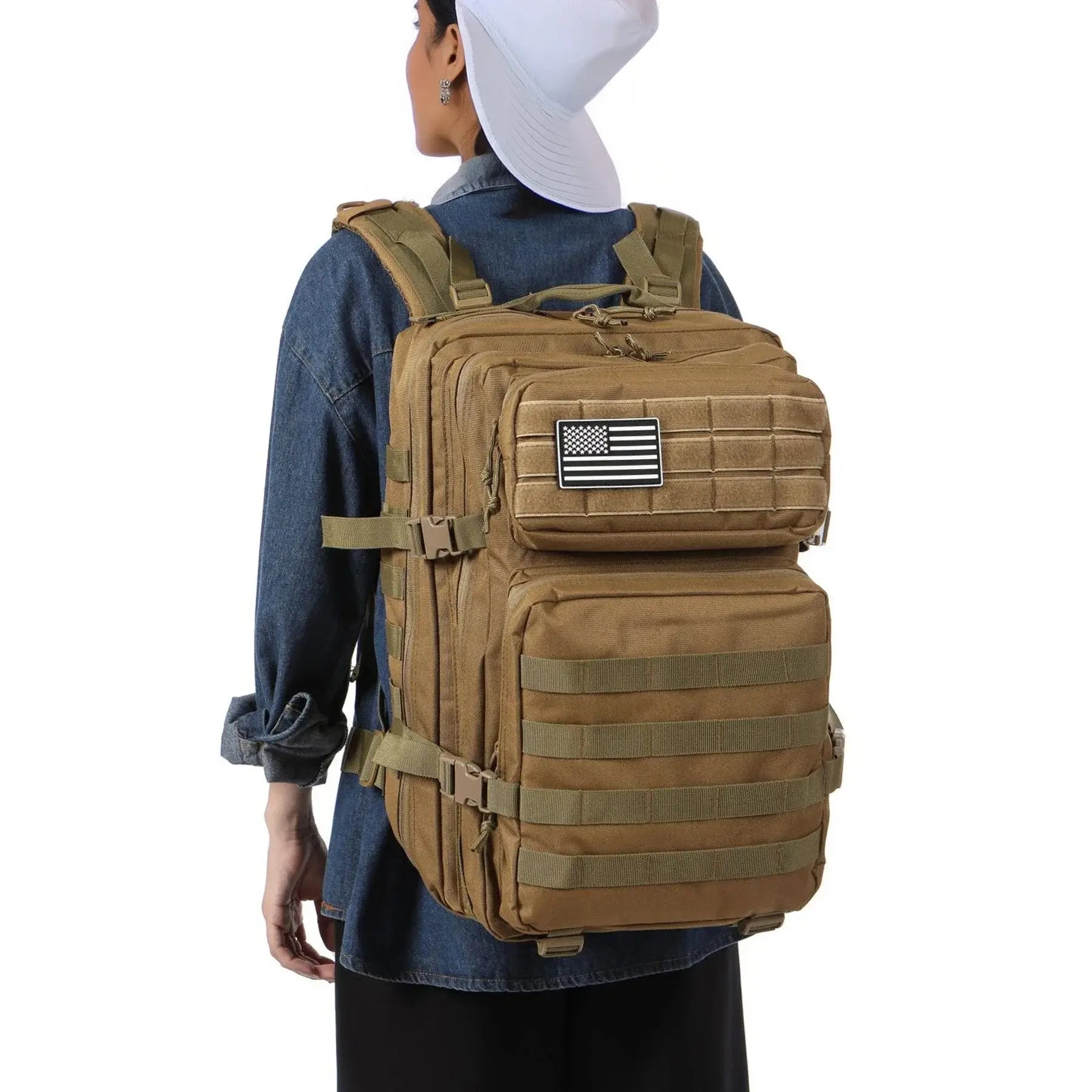 MORRAL IMPORTADO 50L EG0633 Kaki