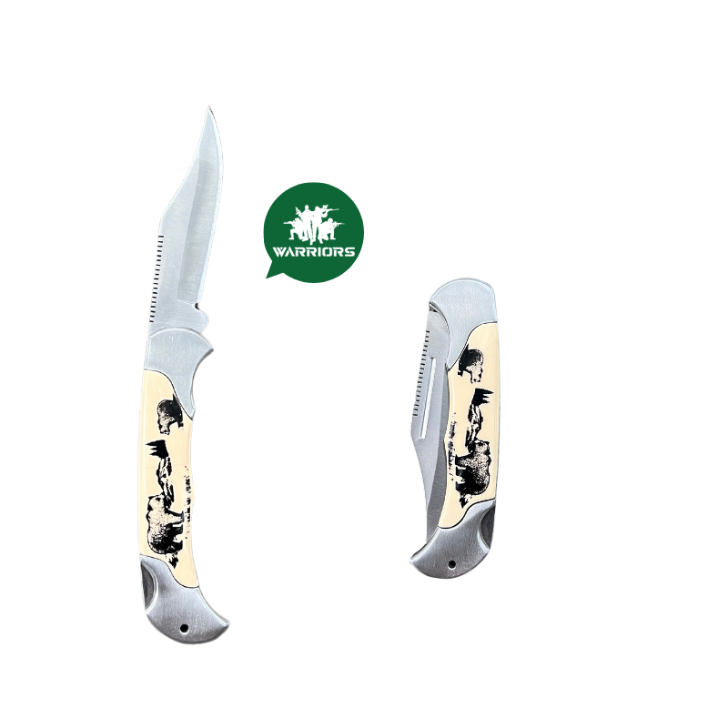 Navaja semiautomática oso 8258