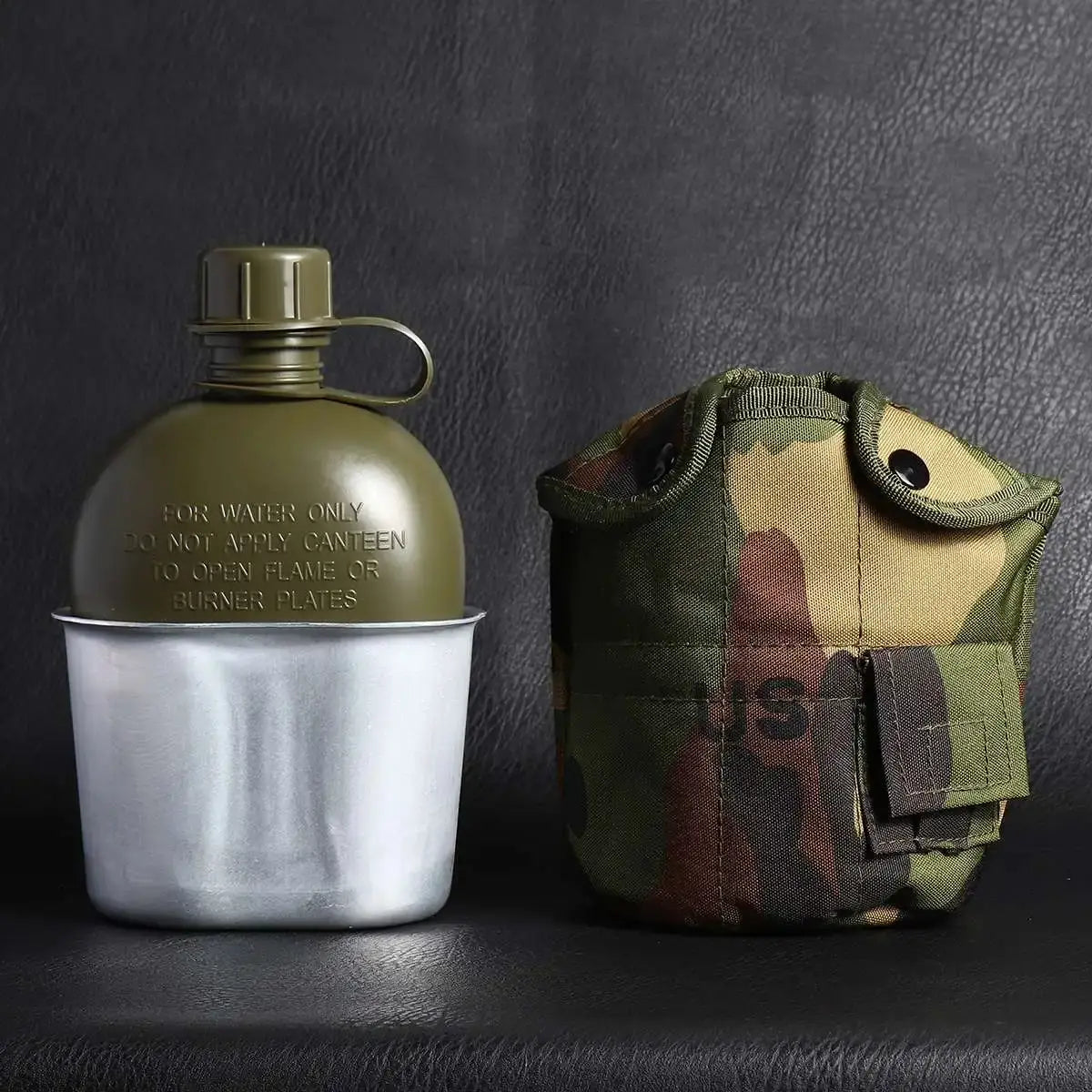 Cantimplora 3 Piezas Camuflado
