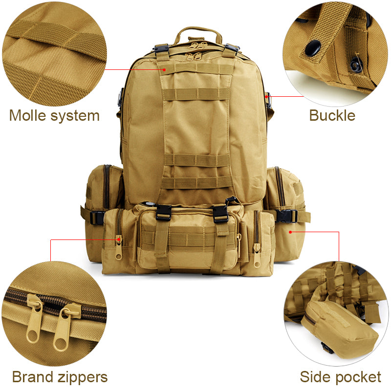 Morral Viajero Fino 50L
