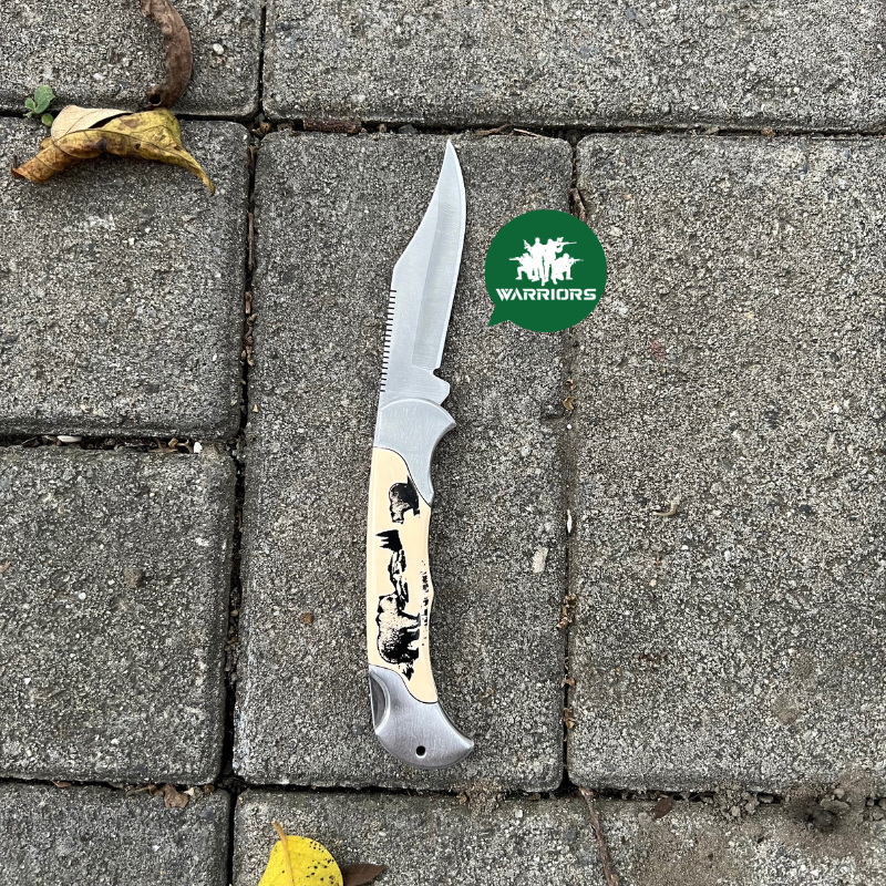 Navaja semiautomática oso 8258