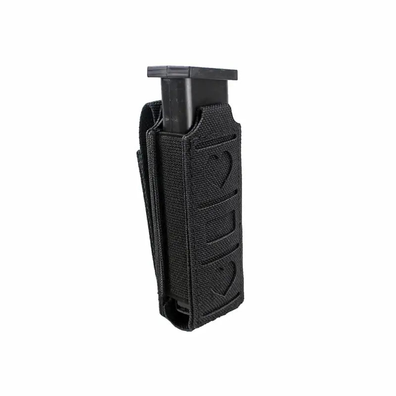Porta Proveedor Negro Corazones