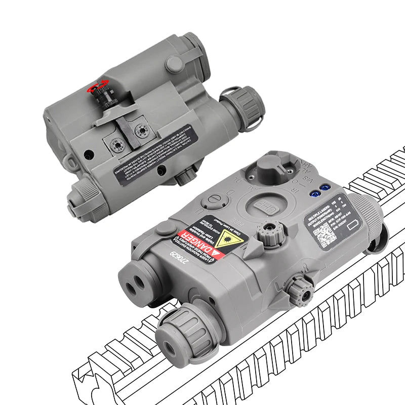 PEQ 15 Laser Verde 120315 Kaki